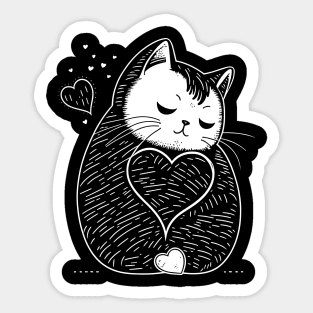 Cute Cat Sticker